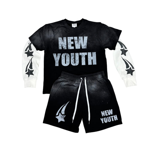 New Youth Midnight Black Granite Set